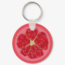 Granaatappel Sleutelhanger