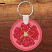 Granaatappel Sleutelhanger (Voorkant)