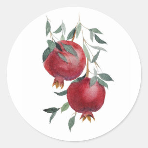Granaatappel sticker