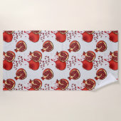 granaatappel strandlaken (Voorkant)