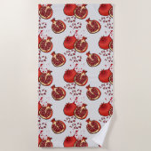 granaatappel strandlaken (Voorkant)