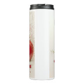 Granaatappel thermische bekercup thermosbeker (Achterkant)
