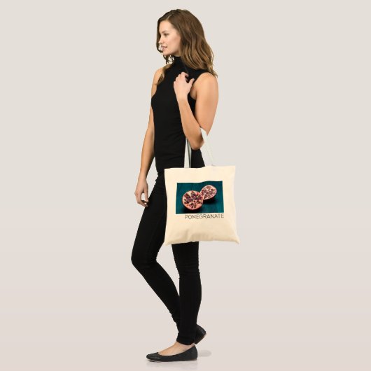 Granaatappel Vegan Fruit Gourmet Foodie Souvenir Tote Bag (Voorkant (model))