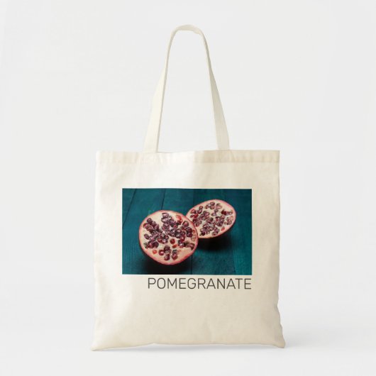 Granaatappel Vegan Fruit Gourmet Foodie Souvenir Tote Bag (Voorkant)