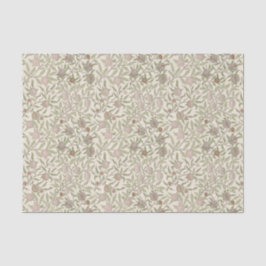 Granaatappel William Morris soft neutrals op wit Tissuepapier