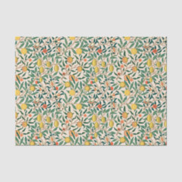 Granaatappel William Morris zacht origineel op wit Tissuepapier