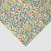 Granaatappel William Morris zacht origineel op wit Tissuepapier (Detail)