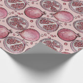 Granaatappelliefhebber Cadeaupapier (Hoek)