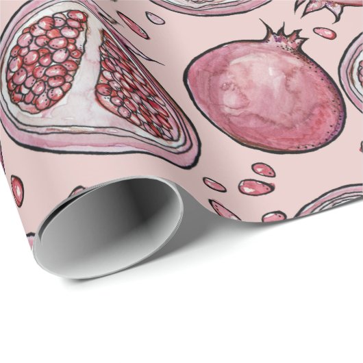 Granaatappelliefhebber Cadeaupapier (Rol Hoek)