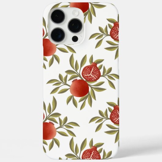 Granaatappelpatroon botanische iPhone 16 Pro Max h Case-Mate iPhone Case (Achterkant)
