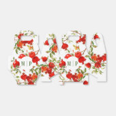 Granaatappels aquarel thema Helder kleuren Bedankdoosjes (Uitgevouwen)