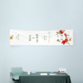 Granaatappels aquarel thema Helder kleuren Spandoek (Beurs)