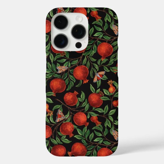 Granaatappels en Bella Moths Case-Mate iPhone Case (Achterkant)
