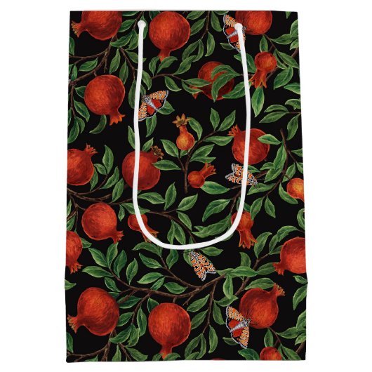 Granaatappels en Bella Moths Medium Cadeauzakje (Achterkant)