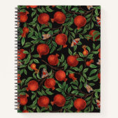Granaatappels en Bella Moths Notitieboek (Voorkant)
