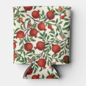Granaatappels en Bella Moths op gebroken wit Blikjeskoeler (Voorkant)