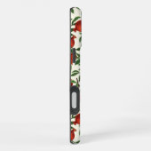 Granaatappels en Bella Moths op gebroken wit iPhone Hoesje (Rechterkant)