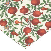 Granaatappels en Bella Moths op gebroken wit Korte Tafelloper (Hoek)