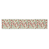 Granaatappels en Bella Moths op gebroken wit Korte Tafelloper (Horizontaal)