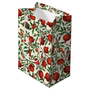 Granaatappels en Bella Moths op gebroken wit Medium Cadeauzakje