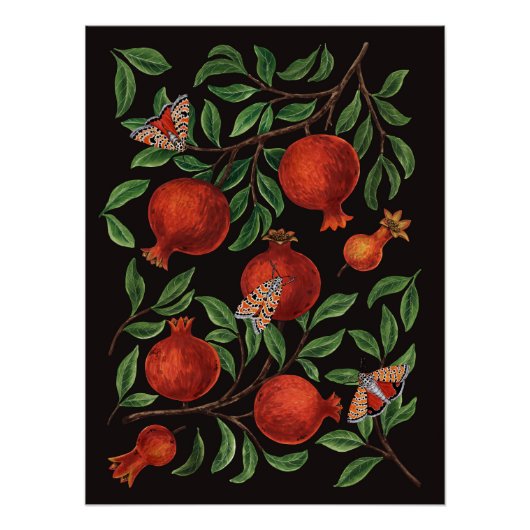 Granaatappels en Bella Moths Perfect Poster (Voorkant)