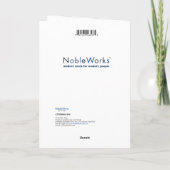 Granaatappels en bloemen Rosh Hashanah Kaart (Achterkant)