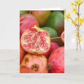 Granaatappels en Mango's in Zürich Kaart (Gele Bloem)