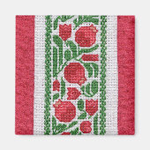 Granaatappels en zijde magneet (Voorkant)