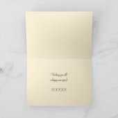 Granaatappels - het Wenskaart van Rosh Hashana Feestdagen Kaart (Binnen)