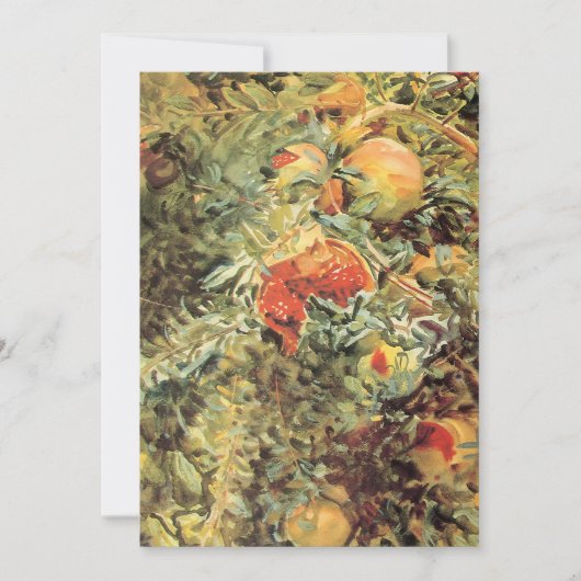 Granaatappels II door John Singer Sargent (Voorkant)