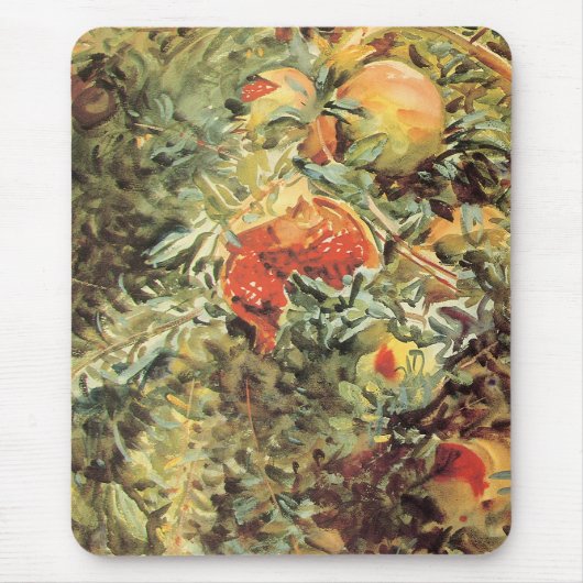 Granaatappels II door John Singer Sargent Muismat (Voorkant)