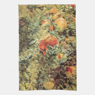 Granaatappels II door John Singer Sargent Theedoek