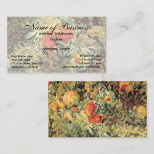 Granaatappels II door John Singer Sargent Visitekaartje