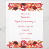 Granaatappels, papavers en bessen Papier (Voorkant / Achterkant)