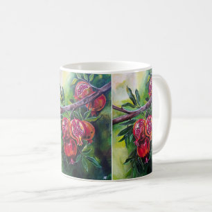 Granaatappels van de herfst oogst door Alfred Fox Koffiemok