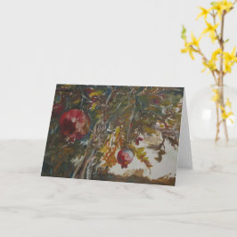 Granaatappelschilderij Kaart