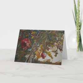 Granaatappelschilderij Kaart