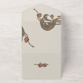 granaatappeluitnodiging Alles in één All In One Uitnodiging (Buitenkant)