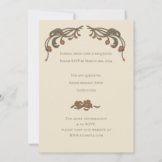  granaatappeluitnodiging kaart (Achterkant)