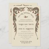 granaatappeluitnodiging kaart (Voorkant / Achterkant)