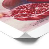 granaatappelvruchten poster (Hoek)