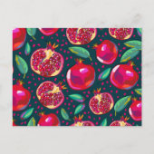 granaatvormig patroon briefkaart (Voorkant)