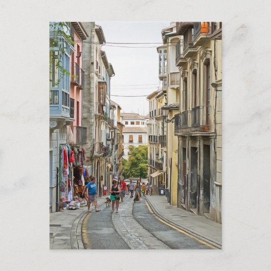 Granada. #12.   briefkaart (Voorkant)