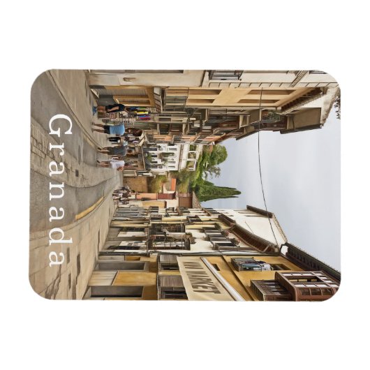 Granada. #16. magneet (Horizontaal)