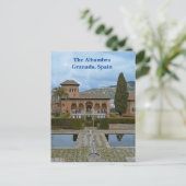 Granada Alhambra Briefkaart (Staand voorkant)