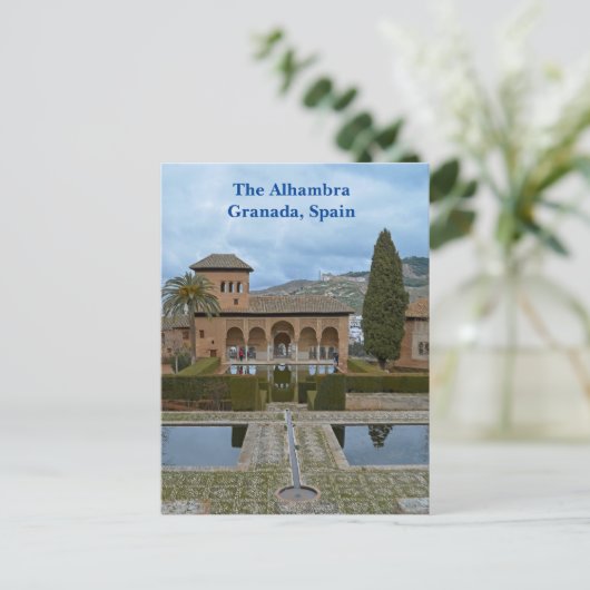 Granada Alhambra Briefkaart (Staand voorkant)