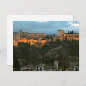 Granada Alhambra Briefkaart (Voorkant / Achterkant)