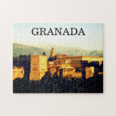 Granada alhambra legpuzzel (Horizontaal)