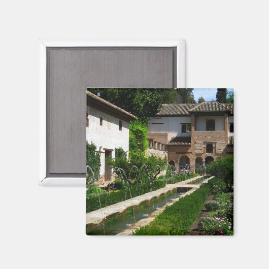 Granada Alhambra Magnet (Voorkant / Achterkant)
