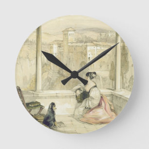 Granada (Alhambra), plate 9 from 'Sketches of Spai Ronde Klok